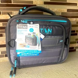Back to school! 🍎📚Titan expandable lunchbox keeps cold 6 hours-leakproof set